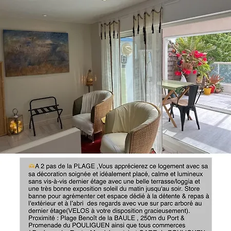 3tres Beau Logement, Idealement Situe , Plages, Port & Velo A Disp Apartment La Baule-Escoublac