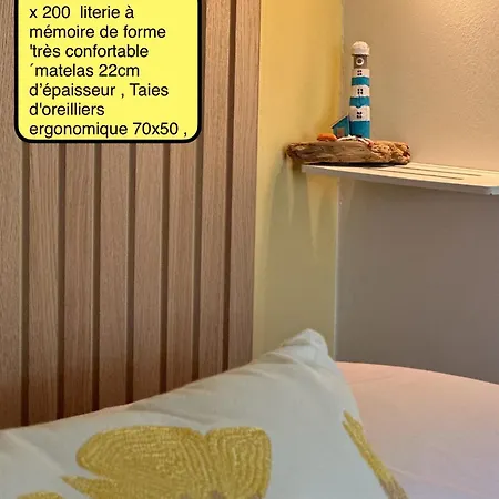 3tres Beau Logement, Idealement Situe , Plages, Port & Velo A Disp Apartment