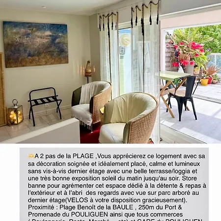 3tres Beau Logement, Idealement Situe , Plages, Port & Velo A Disp Apartment *