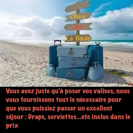 3tres Beau Logement, Idealement Situe , Plages, Port & Velo A Disp Apartment