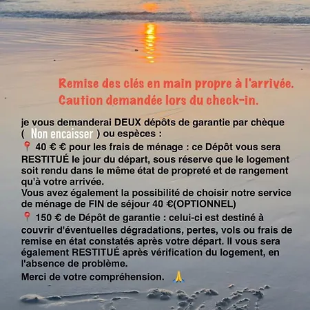 3tres Beau Logement, Idealement Situe , Plages, Port & Velo A Disp *