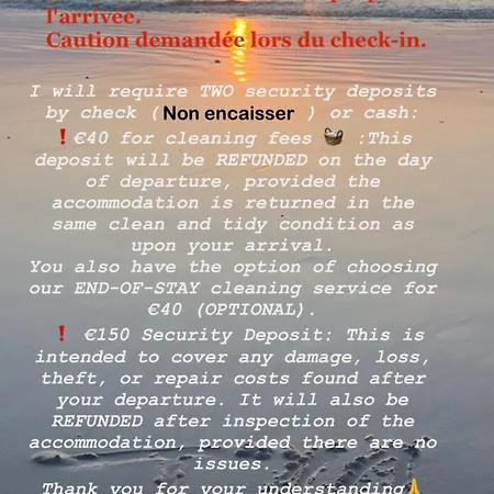 Apartment 3tres Beau Logement, Idealement Situe , Plages, Port & Velo A Disp