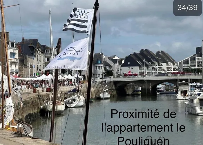 Apartment 3tres Beau Logement, Idealement Situe , Plages, Port & Velo A Disp *